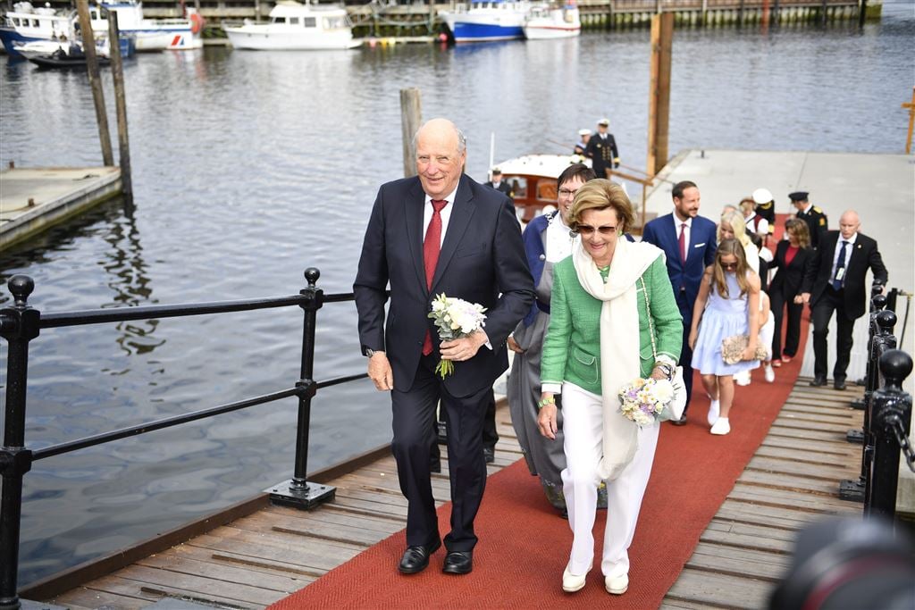 Koning Harald en koningin Sonja