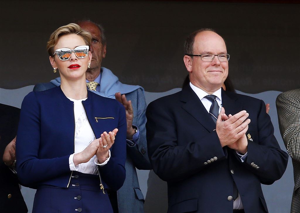 Albert en Charlène van Monaco