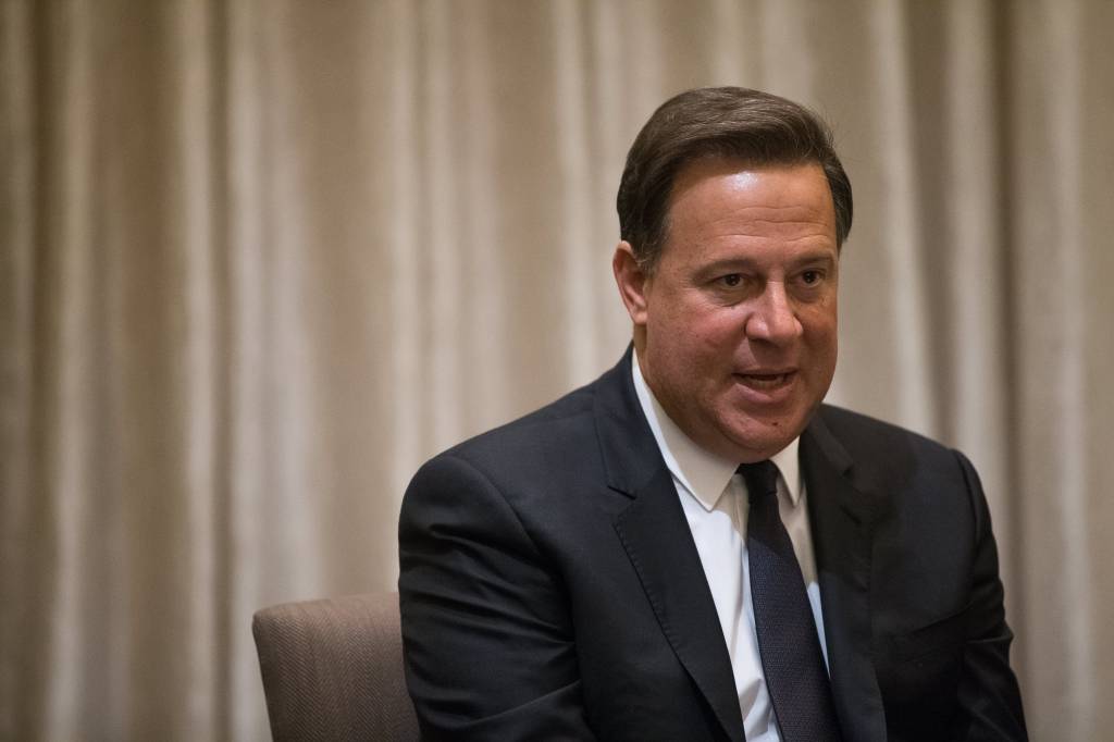 President Panama op bezoek bij koning Vorsten