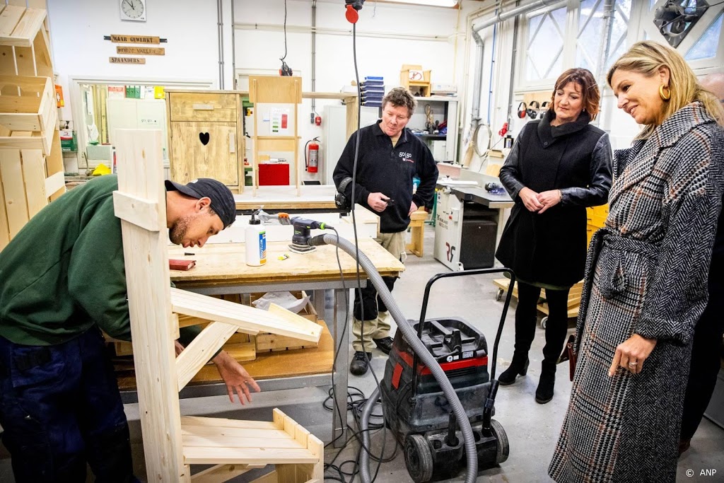 Máxima hoort positieve verhalen bij Leger