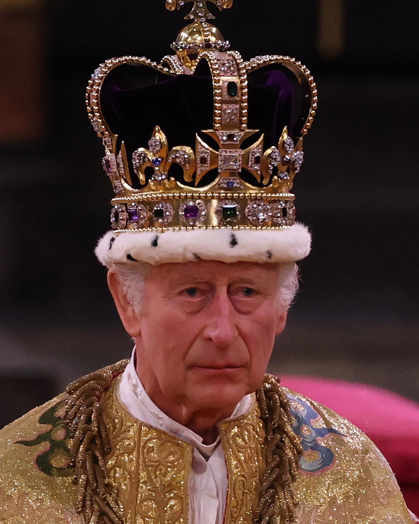 Koning Charles gekroond in Westminster Abbey